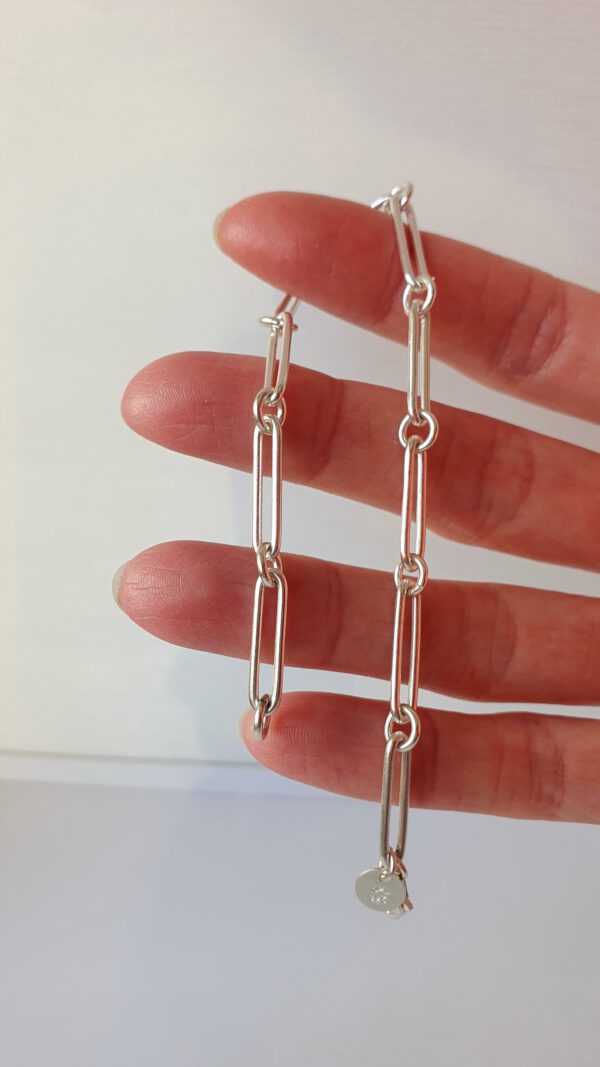 Silber Armkette handgefertigt