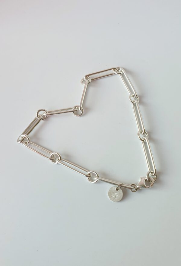 Silber Armkette handgefertigt