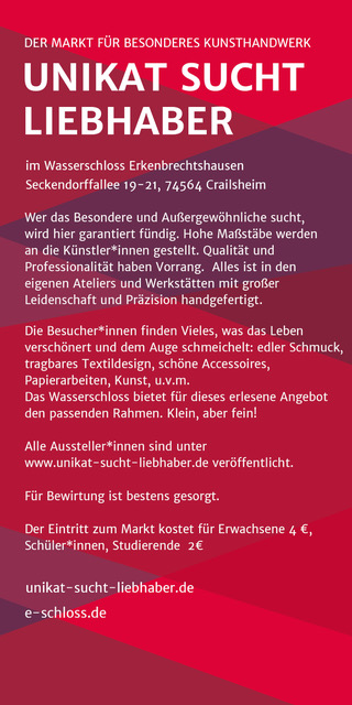 Unikat sucht Liebhaber